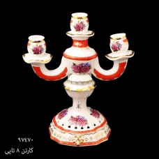 لمونژ قرمز شمعدان سه سر